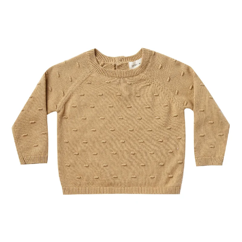 Quincy Mae Bailey Knit Sweater - Honey