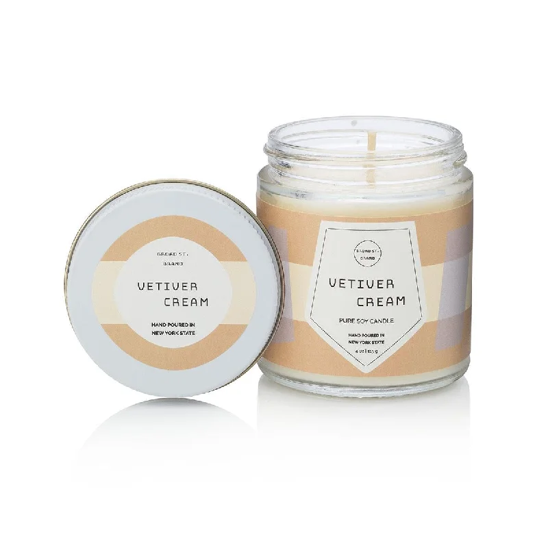 Vetiver Cream Pure Soy Candle (4 oz) #10081588