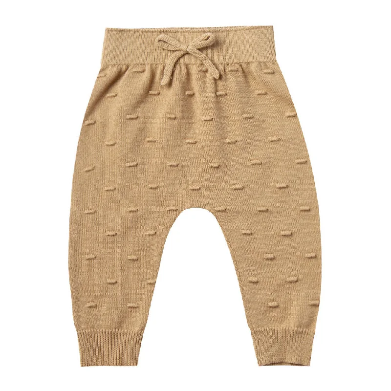 Quincy Mae Knit Pant - Honey