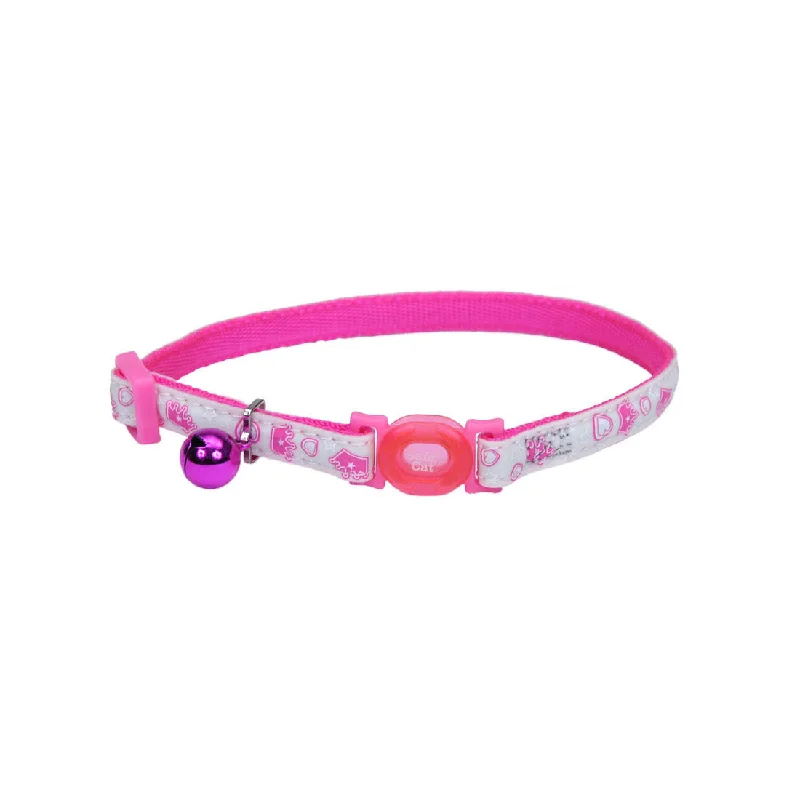 4. **Pet toys are bite-resistant and wear-resistant**Safe Cat Glow in the Dark Adjustable Breakaway Collar, Glowing Pink Queen, 3/8" x 08"-12"