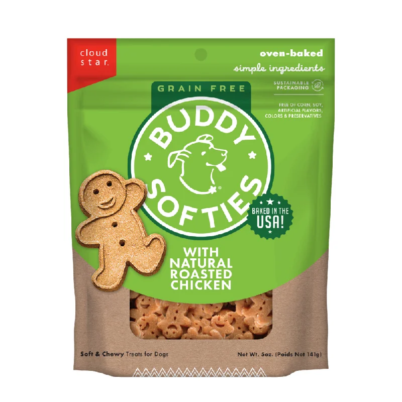 Buddy Biscuits Softies Soft and Chewy Roasted Chicken Dog Treats