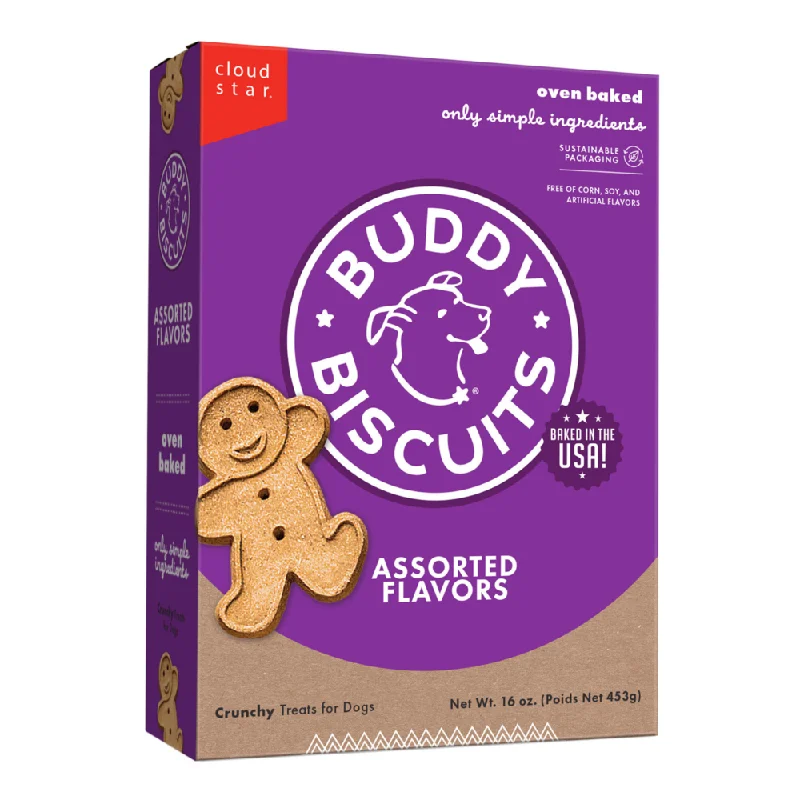 Buddy Biscuits Crunchy Assorted Flavors Dog Treats