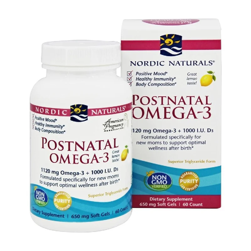 Nordic Naturals Postnatal Omega-3 (60 count) #10081388