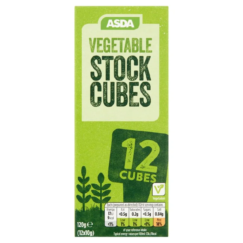 ASDA Vegetable Stock Cubes