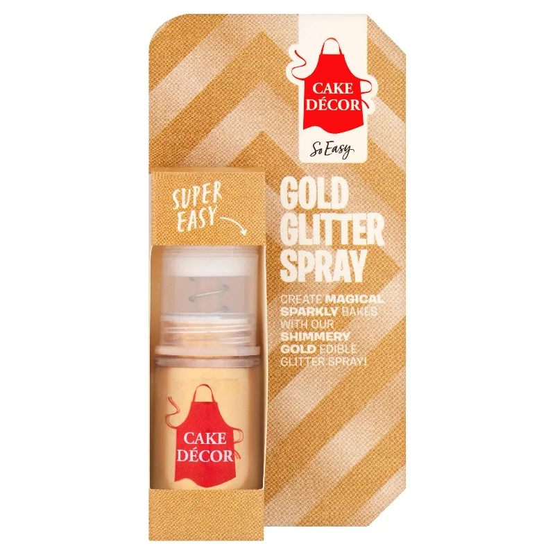 Pet grooming and cleaning products:Cake Décor Gold Glitter Spray 4g