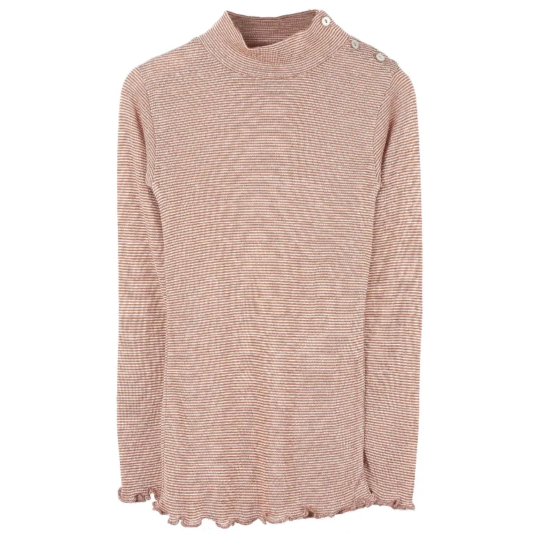 Emile et Ida Blush Modal Turtleneck