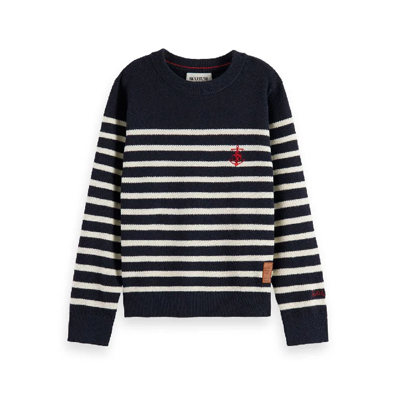 Scotch Shrunk  Night Stripe Classic Pullover