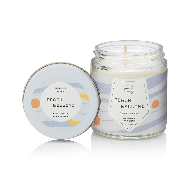 Peach Bellini Pure Soy Candle (4 oz) #10081589