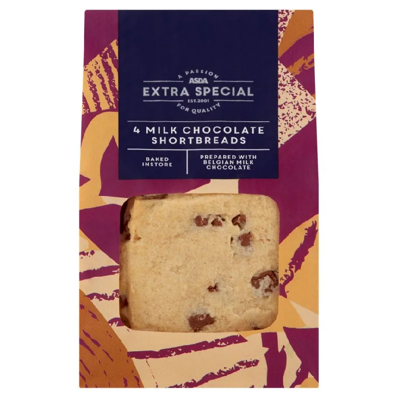 ASDA Extra Special Milk Chocolate Shortbreads