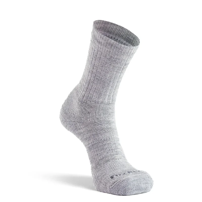 Women's Hematite Lightweight Crew Sock - Sterling