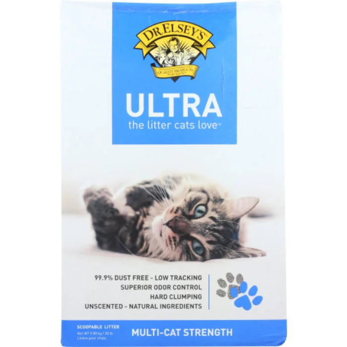 Pet careDr Elseys - Cat Litter Ultra Scoopable, 20 Lb (Pack Of 1)