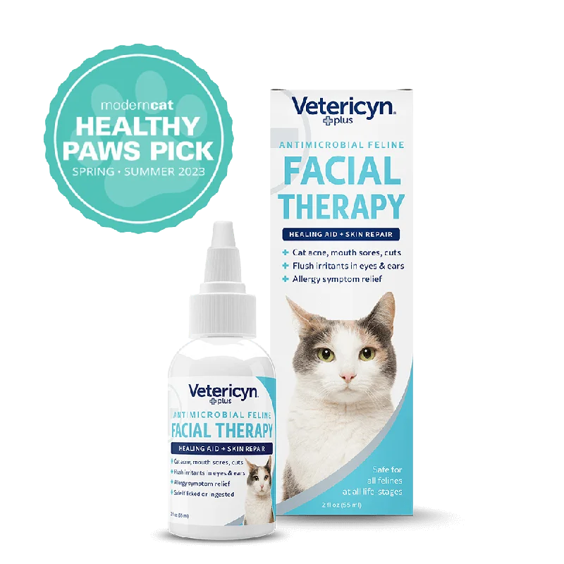 Vetericyn Plus® Antimicrobial Feline Facial Therapy