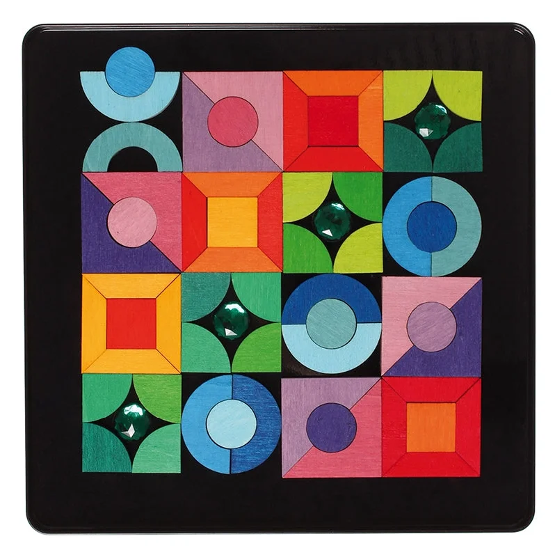 Grimm's Triangle, Square, Circle Magnet Puzzle