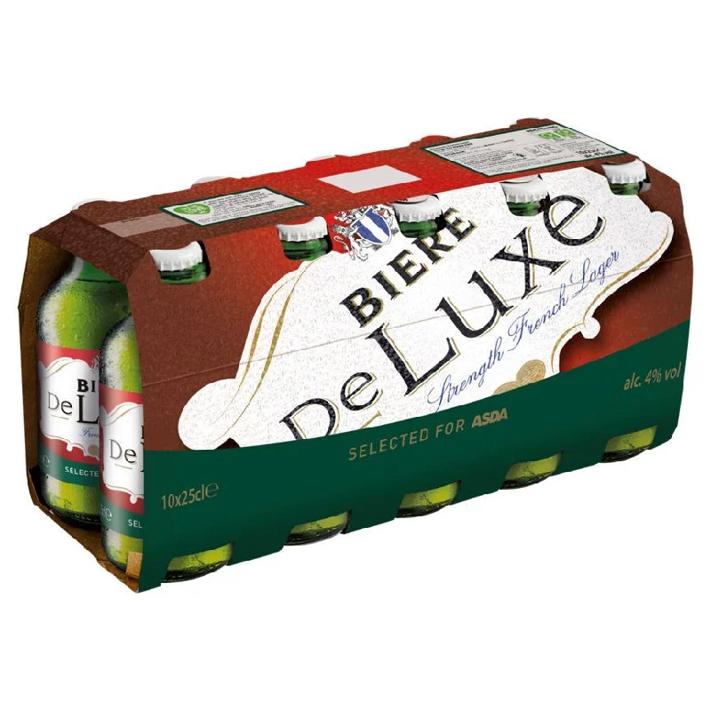 ASDA Biere De Luxe 10 x 25cl